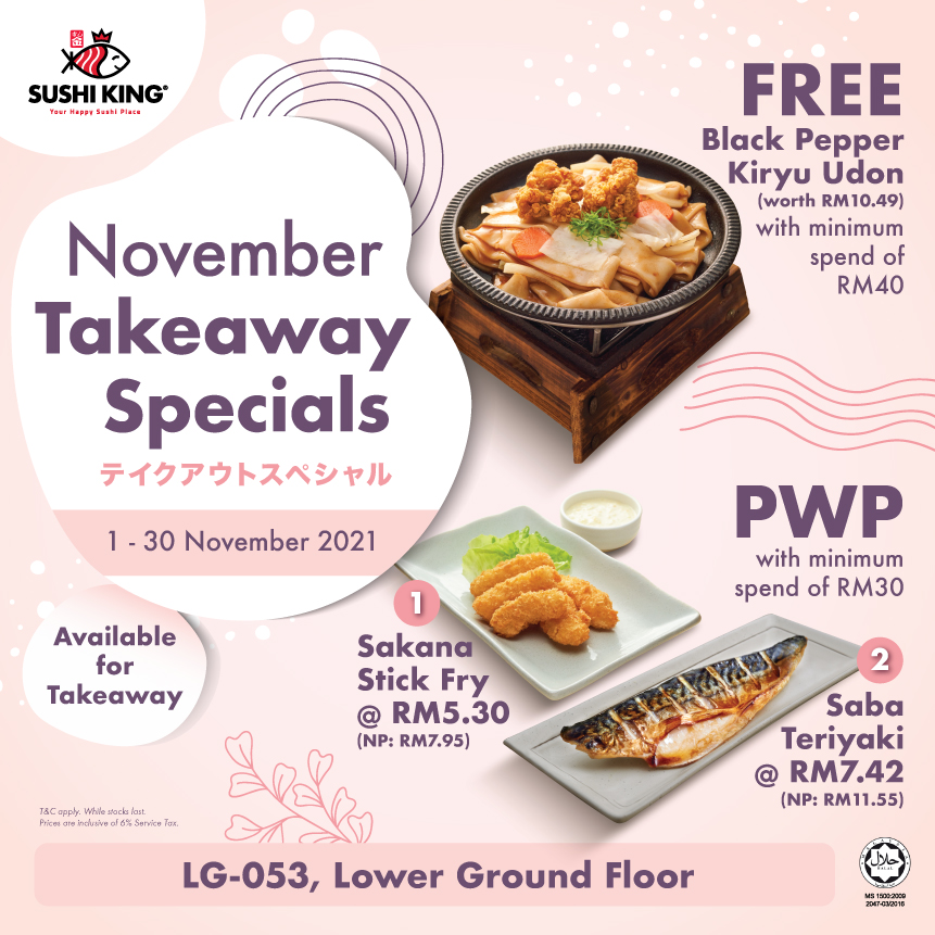 Sushi King Mid Valley Southkey